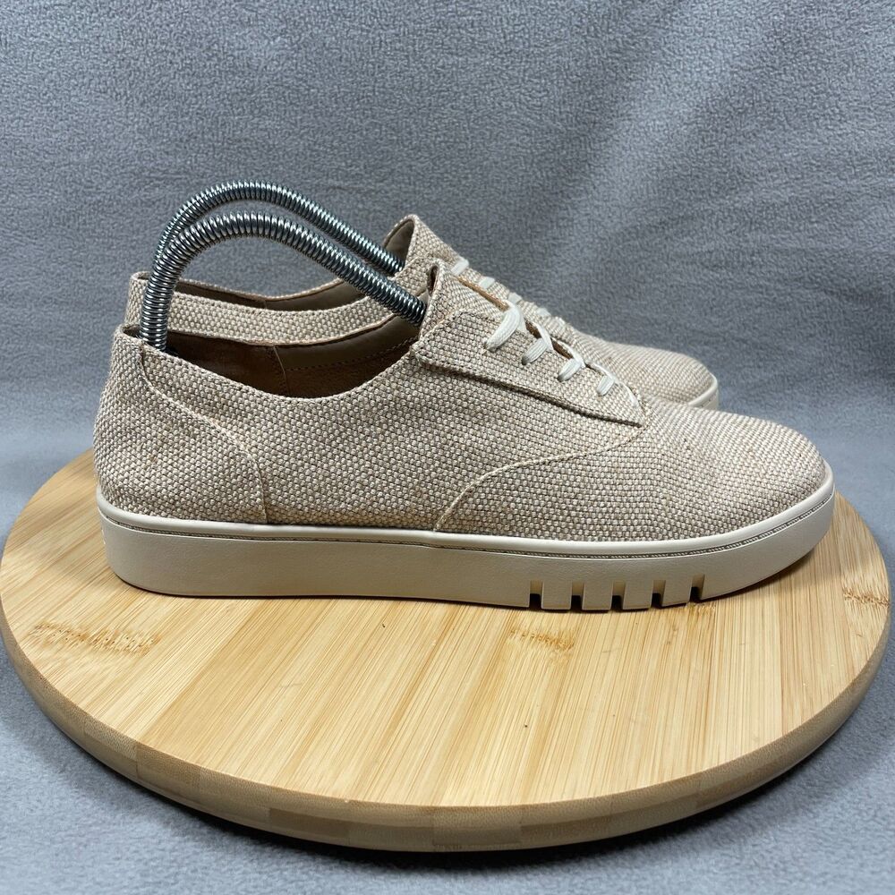 Vionic Callie Women’s Size US 9.5 Shoes Sneakers Natural Linen Canvas Beige